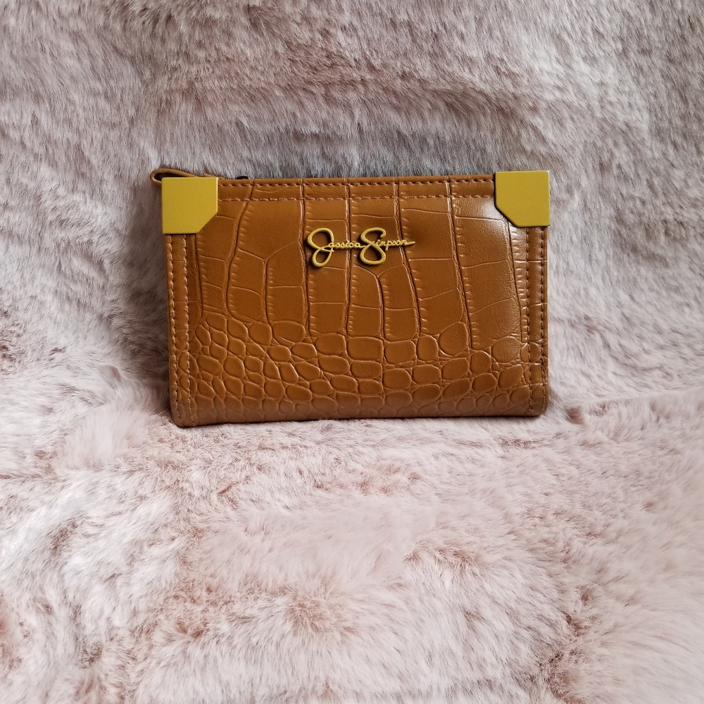 Jessica Simpson Faux Croc skin